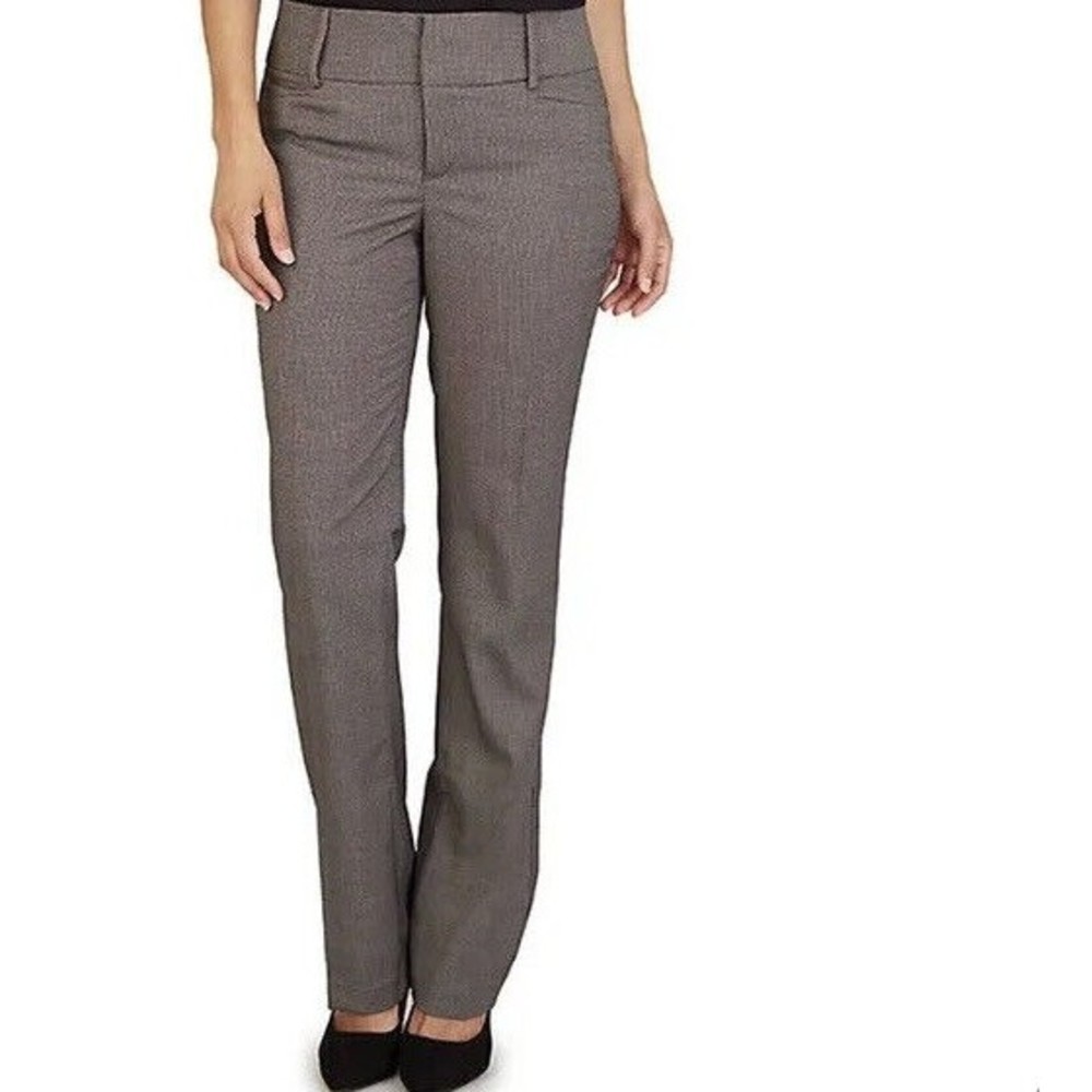 COPY - Apt. 9® Brown Tummy Control Curvy-Fit MidRisePants.Size 12.Machine Wash.…